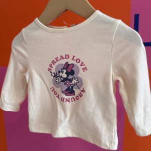 Tshirt manches longues Disney 1 mois