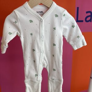 Pyjama motif trèfles Kiabi naissance