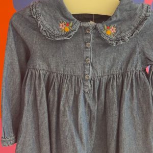 Robe manches longues denim Sergent Major 2 ans